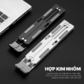 Giá đỡ laptop N3 ĐEN - Nhôm gấp gọn, 7 cấp độ điều chỉnh, cho máy 11-15inch - Ảnh 3