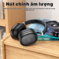 Tai Nghe Bluetooth Hoco W35 ANC Màu Trắng – Chống Ồn Chủ Động, Bluetooth 5.3, Pin 90H - Ảnh 4