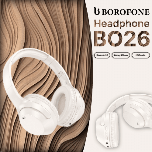 Tai nghe Borophone BO26 chụp tai Bluetooth