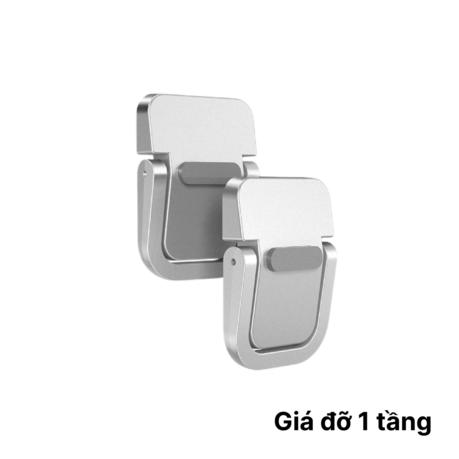 T1 Giá đỡ laptop 1 Tầng - Nhôm, 1 cấp độ điều chỉnh, cho máy tính 11-18inch - Ảnh 1