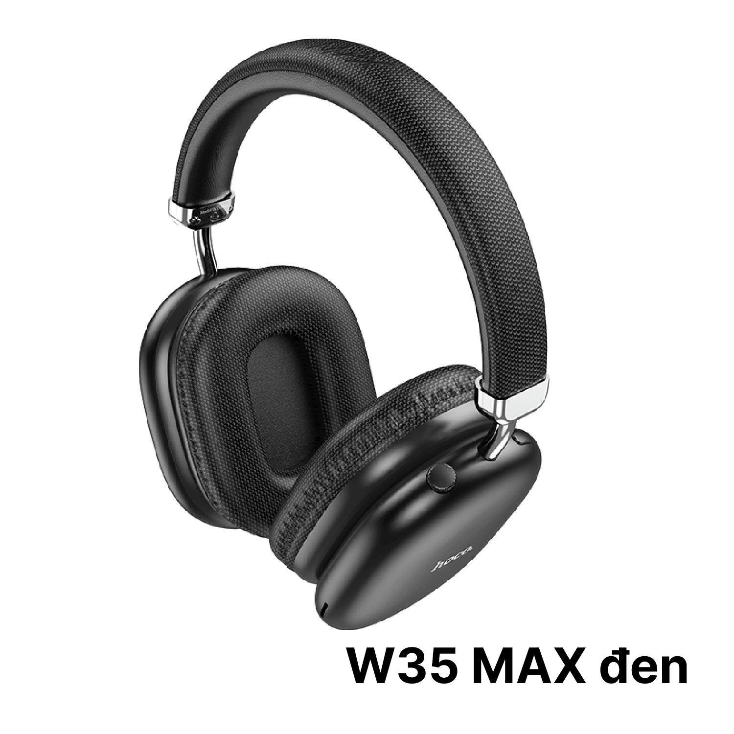 W35 MAX ĐEN Tai Nghe Bluetooth Hoco W35 Max Màu Đen – Chống Ồn, Bluetooth 5.3, Pin 90H - Ảnh 1