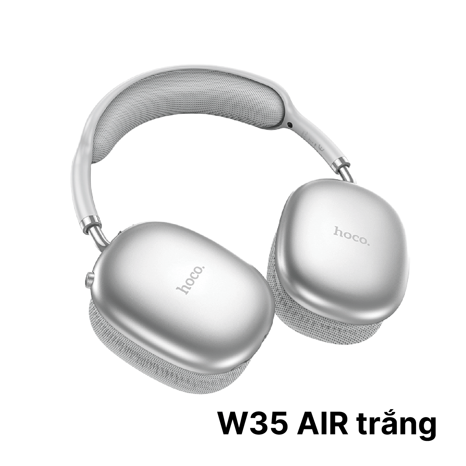 W35 AIR TRẮNG Tai Nghe Bluetooth Hoco W35 Air Màu Trắng – Nhẹ Hơn, Bluetooth 5.4, Pin 45H - Ảnh 1