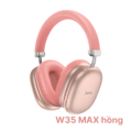 Tai Nghe Bluetooth Hoco W35 Max Màu Hồng – Chống Ồn, Bluetooth 5.3, Pin 90H