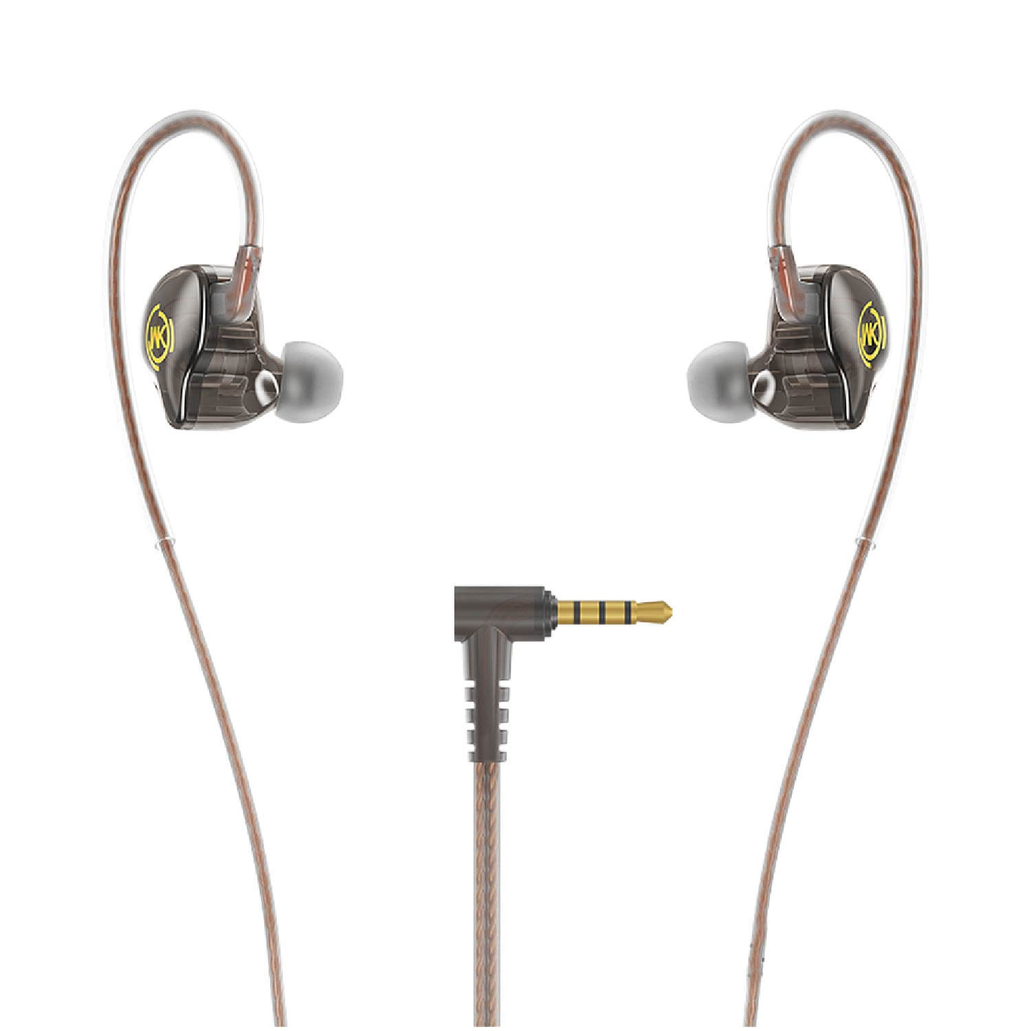 YC08 - 3.5mm Tai nghe inear Wekome YC08 3.5mm - Driver 14mm, Thiết kế trong suốt, Âm thanh sống động - Ảnh 1