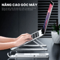Giá đỡ laptop Z4 BẠC - Nhôm gấp gọn, 10 cấp độ điều chỉnh, cho máy 11-16inch - Ảnh 3