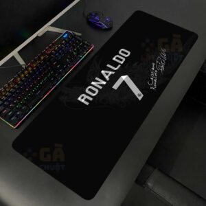 Lót chuột cỡ lớn 80×30 Ronaldo Chữ ký Dày 3mm