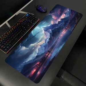 Lót chuột cỡ lớn 80×30 Núi băng Hùng Vĩ