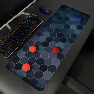 Lót chuột cỡ lớn 80×30 Tổ Ong Công Nghệ Nhiều Màu Ver 2