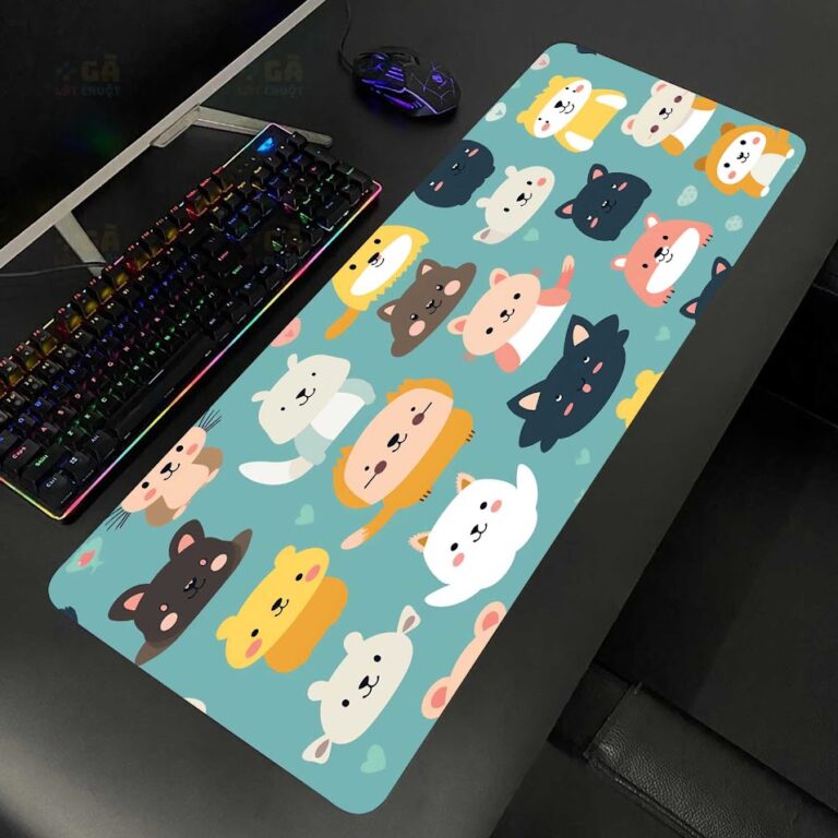 lót chuột 80x30 cute cho góc học tập