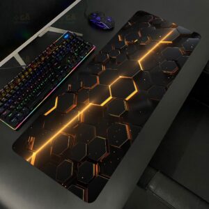 Lót chuột cỡ lớn 80×30 Tổ ông công nghệ Màu Vàng Kim