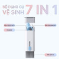 Bộ Dụng Cụ Vệ Sinh 7in1 Màu xanh – Làm Sạch Toàn Diện - Ảnh 3