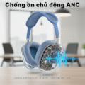 Tai Nghe Bluetooth Hoco W55 PLUS Màu Trắng – Pin 90H, Bluetooth 5.4, Thiết Kế Trùm Tai, Chống ồn chủ động - Ảnh 4