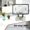 Giá đỡ xoay tablet SG16 BẠC – Kim loại, xoay 360° phù hợp cho tablet dưới 11 inch - Ảnh 3