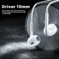 Tai nghe inear Wekome YB05 3.5mm - Driver 10mm, Thiết kế cơ bản, Âm thanh sống động - Ảnh 3