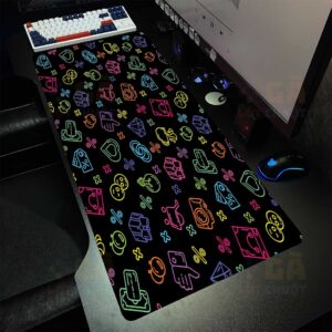 Lót chuột cỡ lớn 90×40 Icon Linh Tinh Có máy ảnh