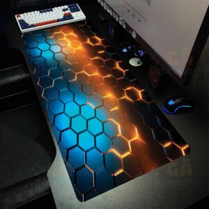 Lót chuột cỡ lớn 90×40 Tổ Ong Công Nghệ Nhiều Màu Ver 3