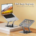 Giá đỡ xoay laptop SG19 Xám – Kim loại, xoay 360° phù hợp cho laptop 11-17 inch - Ảnh 4