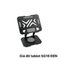 Giá đỡ xoay tablet SG16 ĐEN – Kim loại, xoay 360° phù hợp cho tablet dưới 11 inch