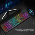 Combo Phím Chuột T-WOLF TF270 Giả Cơ LED RGB – Bàn Phím + Chuột Gaming Chính Hãng - Ảnh 4