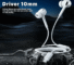 Tai nghe inear Wekome YB06 Type_C - Driver 10mm, Thiết kế cơ bản, Âm thanh sống động