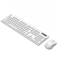 Combo Bàn Phím Chuột Không Dây Limeme W100 Trắng - 2.4Ghz Thiết Kế Văn Phòng Gõ Êm Bền Bỉ