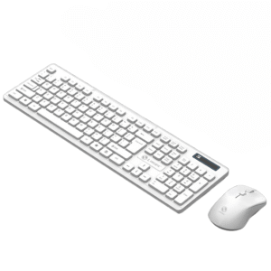 Combo Bàn Phím Chuột Không Dây Limeme W100 Trắng – 2.4Ghz Thiết Kế Văn Phòng Gõ Êm Bền Bỉ