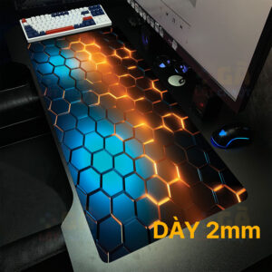 Lót chuột cỡ lớn 90×40 Tổ Ong Công Nghệ Nhiều Màu Ver 3 Dày 2mm