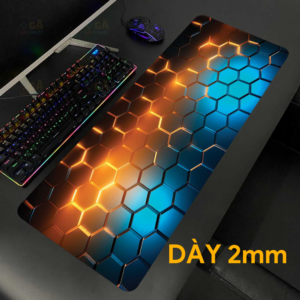 Lót chuột cỡ lớn 80×30 Tổ Ong Công Nghệ Nhiều Màu Ver 3 Dày 2mm