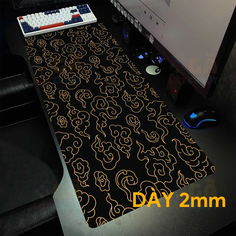 lót chuột 90x40 chống trượt cận cảnh chất liệu và điểm tiếp xúc